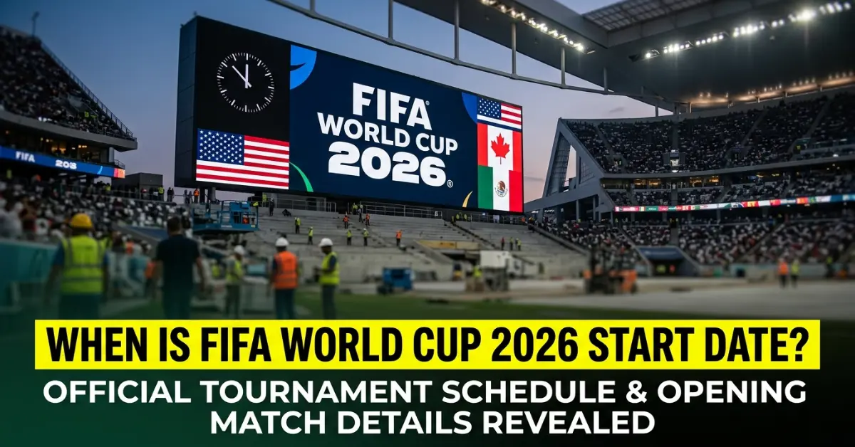 When Is FIFA World Cup 2026 Start Date?