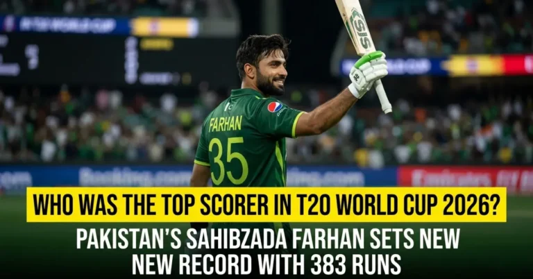 Who was top scorer in T20 World Cup 2026?