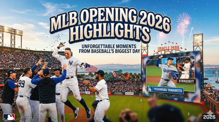 MLB Opening Day 2026 Highlights