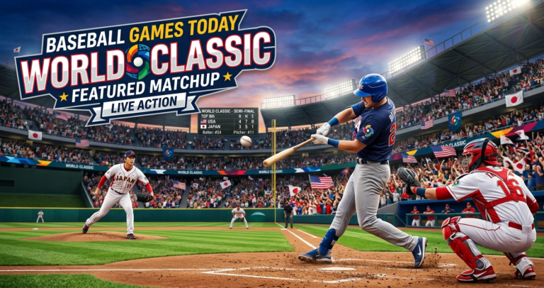 Baseball Games Today World Classic