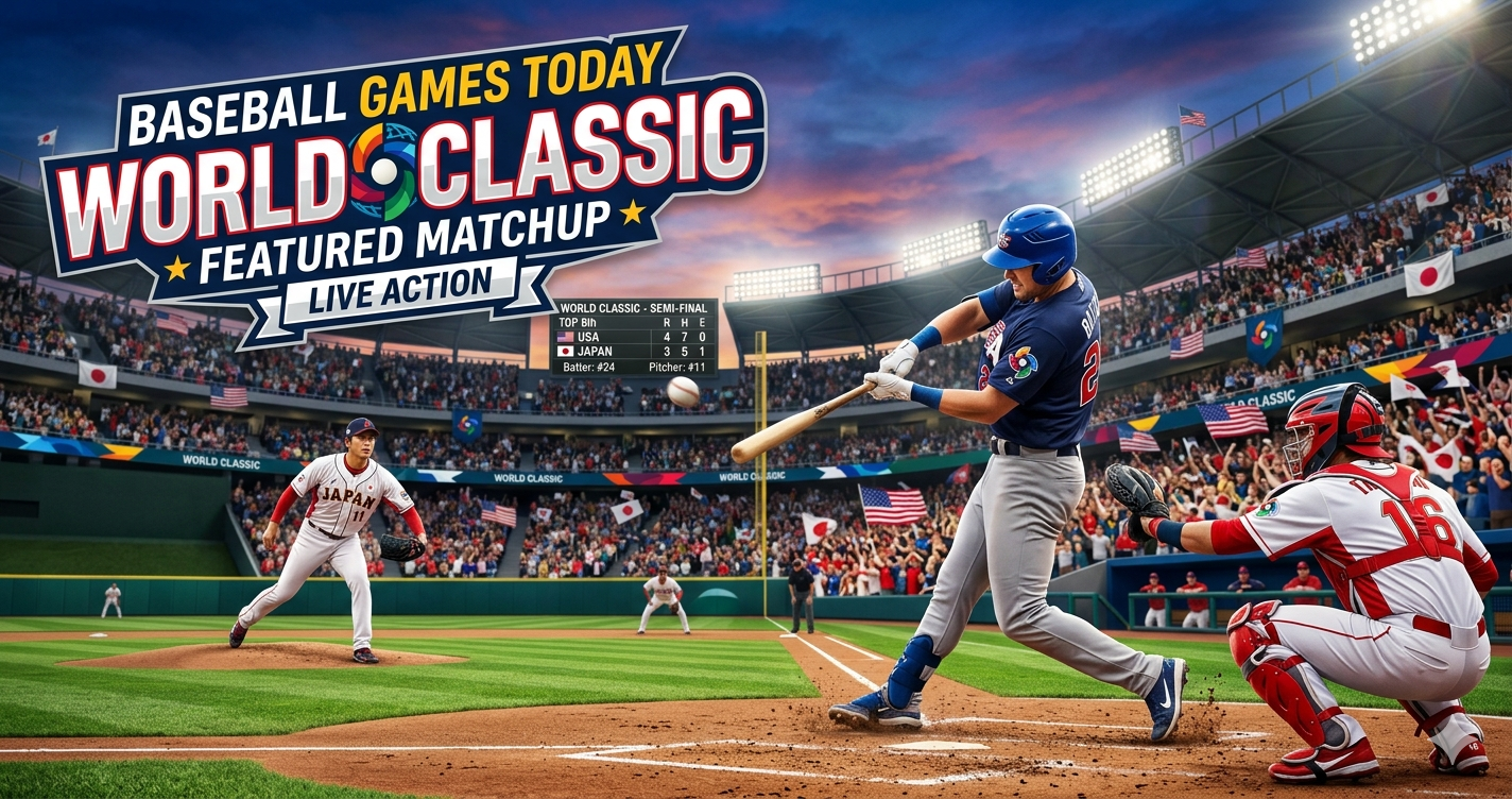 Baseball Games Today World Classic