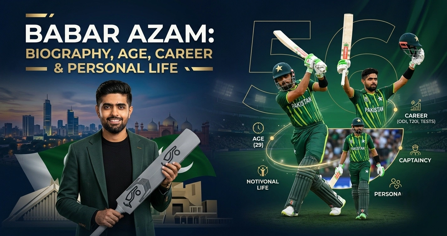 Babar Azam Biography Age Career and Personal Life